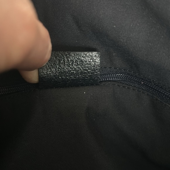 Gucci Navy Red Tote Handle Bag - Picture 11 of 17